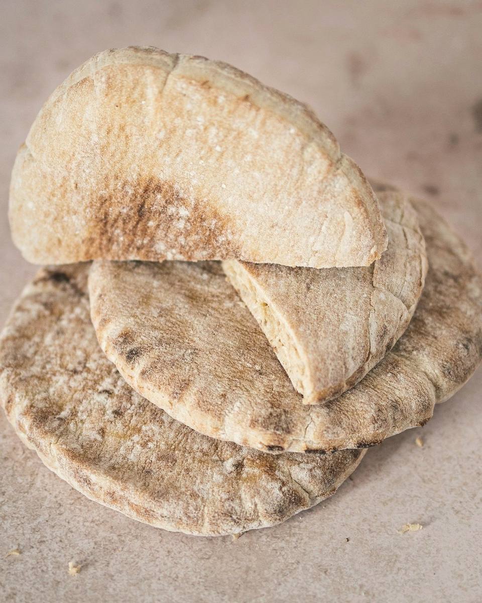 Warme pita’s, Griekse catering, ter illustratie