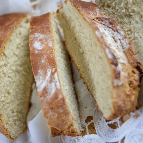 Bread, Greek catering, illustrative photo